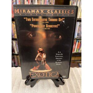 Exotica (DVD) Bruce Greenwood, Mia Kirshner, Atom Egoyan 1994 + insert